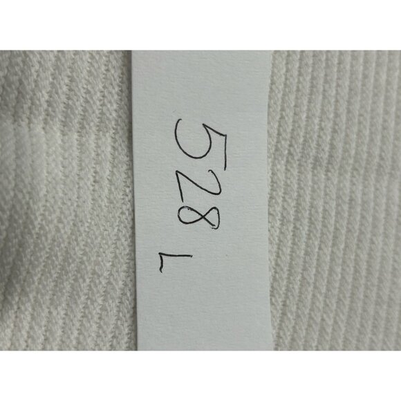 Merona NWT Womens Textured Ribbed White Pullover Tunic Sweater XXL - Picture 8 of 9